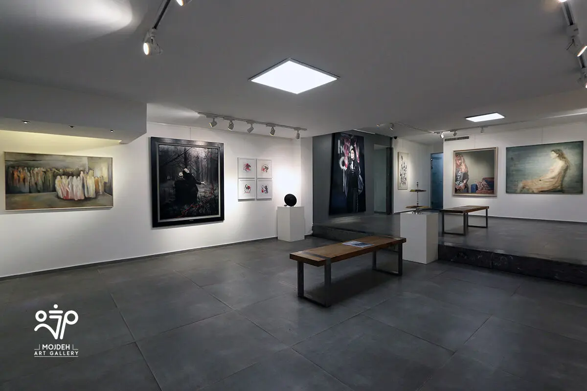 نمایشگاه گروهی نقاشی با عنوان سکوت نامحسوس  / Group Painting Exhibition Titled Intangible Silence