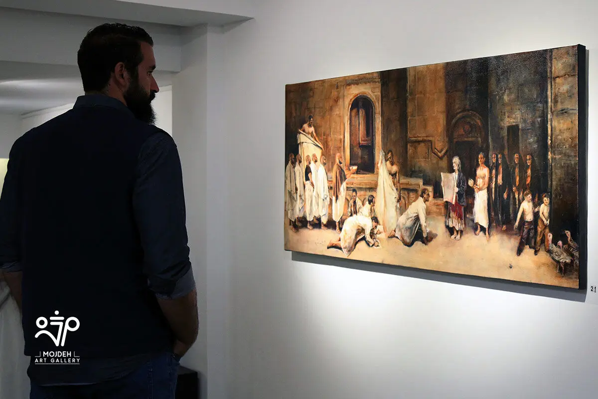 نمایشگاه انفرادی نقاشی‌های عظیم مرکباتچی / An Exhibition by Azim Morakabatchi