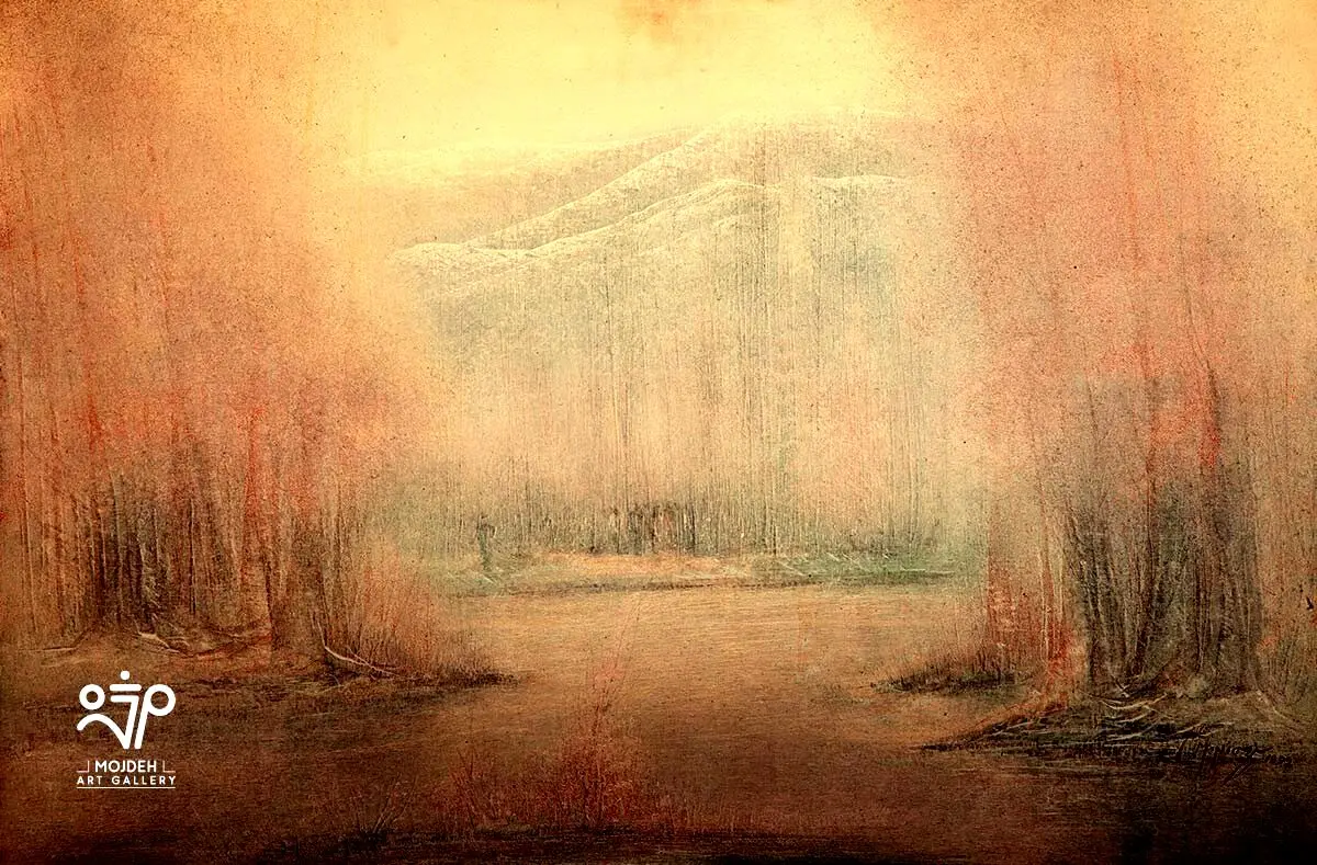 Manouchehr Niazi - 80 × 120 cm - Oil on canvas - 1992 - Private Collection