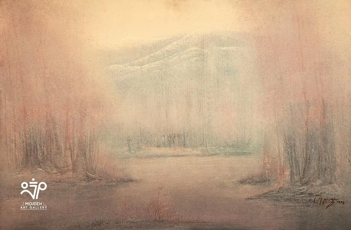 Manouchehr Niazi - 80 × 120 cm - Oil on canvas - 1992 - Private Collection