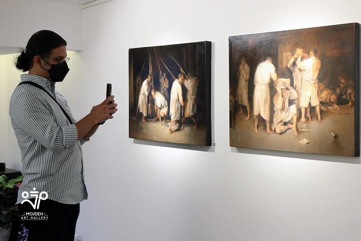 نمایشگاه انفرادی نقاشی‌های عظیم مرکباتچی / An Exhibition by Azim Morakabatchi