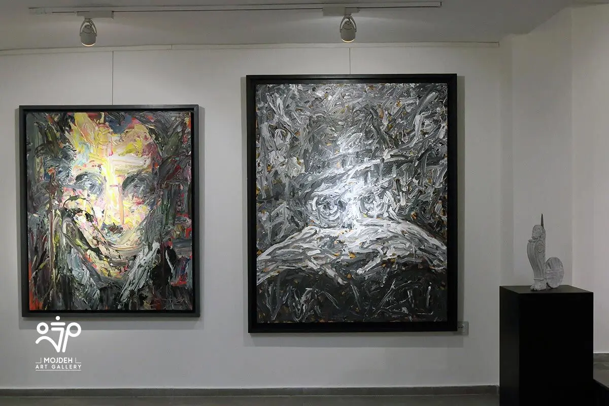 نمایشگاه نقاشی‌های علیرضا آسانلو / Alireza Asanloo's Solo Painting Exhibition