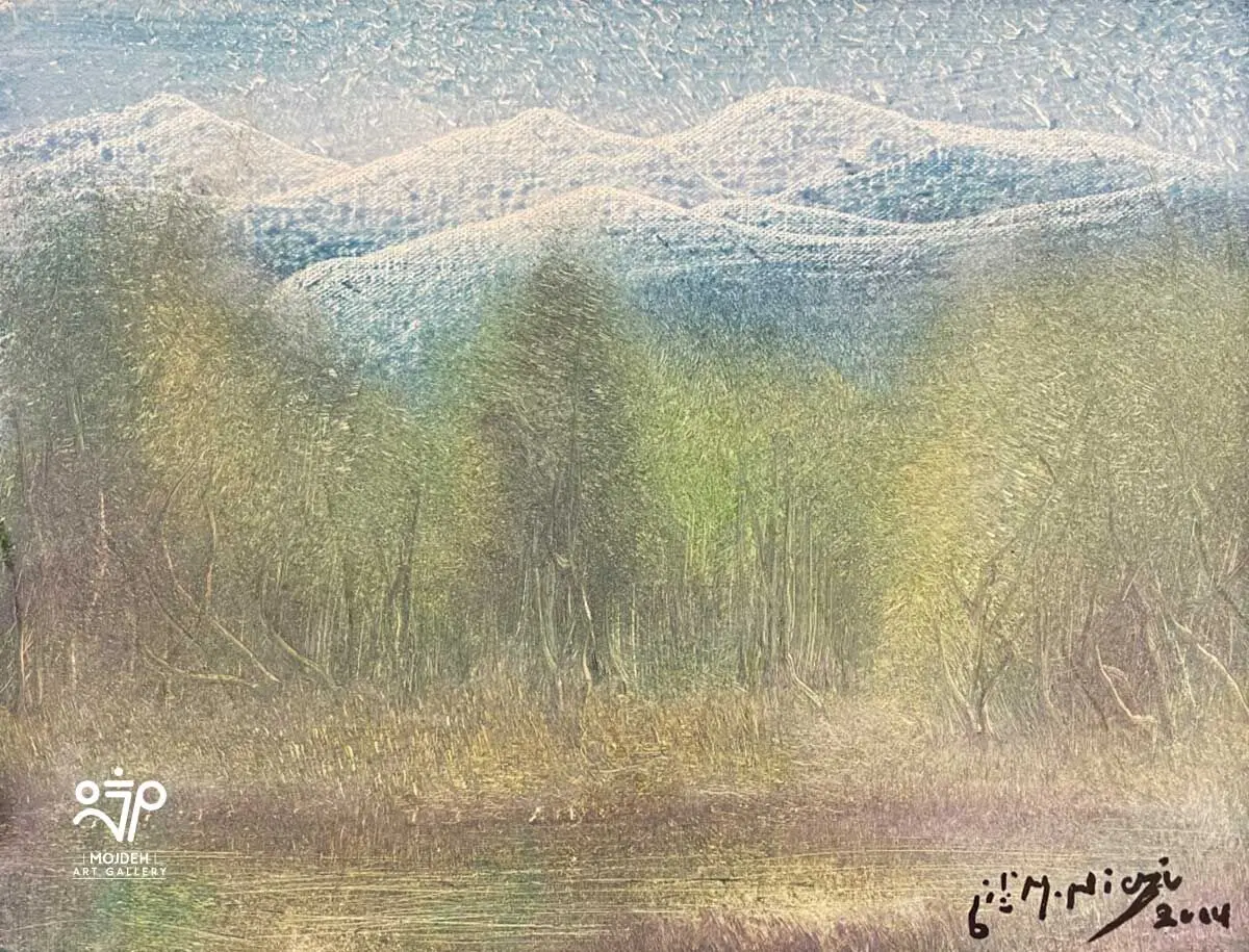 Manouchehr Niazi - 30 × 40 cm - Oil on canvas - 2004
