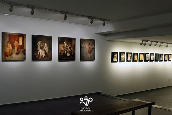 نمایشگاه انفرادی آثار عظیم مرکباتچی با عنوان «هیپوکسیا»