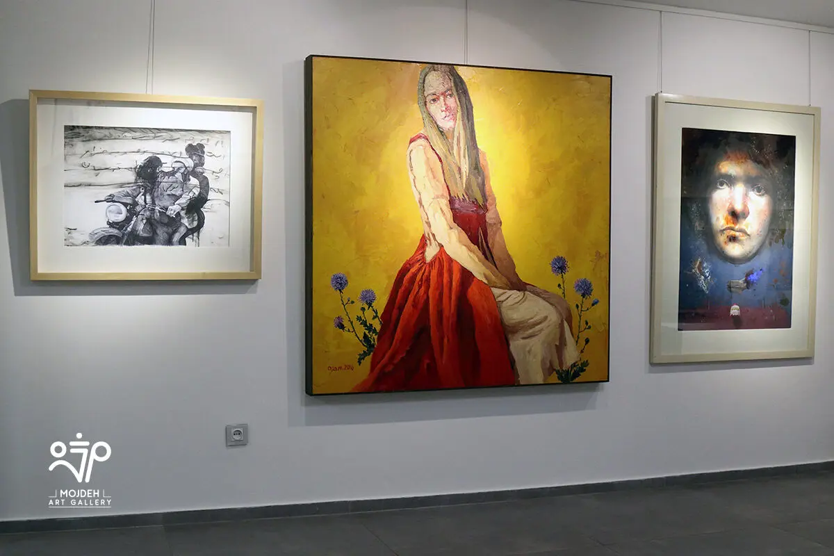 نمایشگاه گروهی نقاشی با عنوان سکوت نامحسوس  / Group Painting Exhibition Titled Intangible Silence