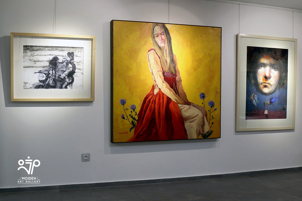 نمایشگاه گروهی نقاشی با عنوان سکوت نامحسوس  / Group Painting Exhibition Titled Intangible Silence