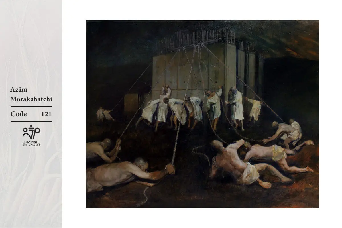 Azim Morakabatchi - 100×120 cm  -  Oil on canvas - 2025