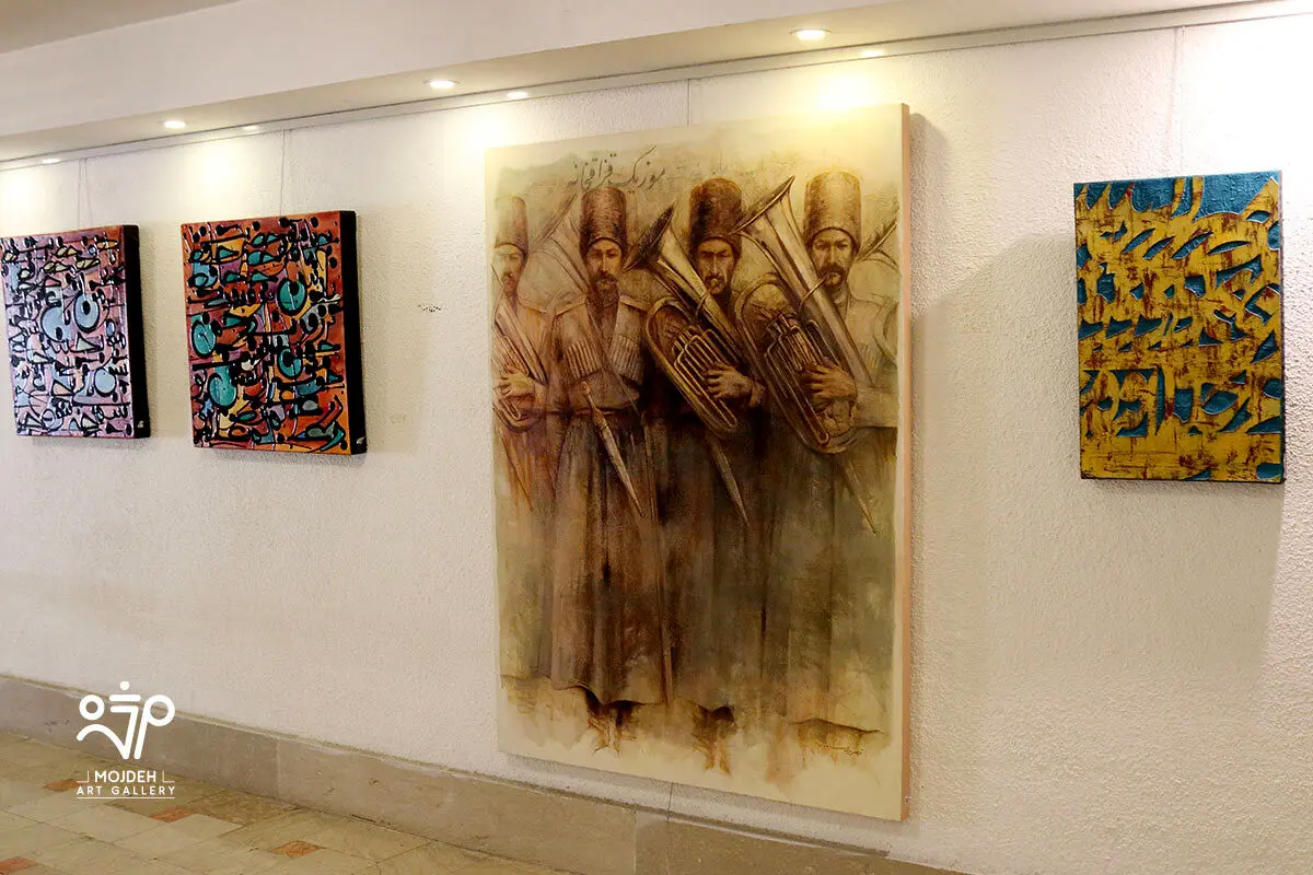 نمایشگاه گروهی آخرین اتفاق 1399 در گالری مژده / Group Exhibition / Mojdeh Art Gallery's The Last Event of 1399
