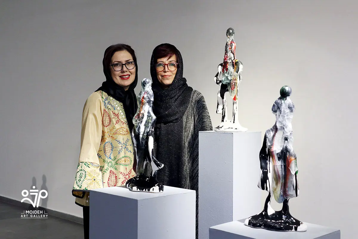 نمایشگاه حجم های فاطمه اسدی زهرایی با عنوان تبلور خاک / Fatemeh Asadi Zahraei’s Sculpture Exhibition Titled Crystallization of The Soil