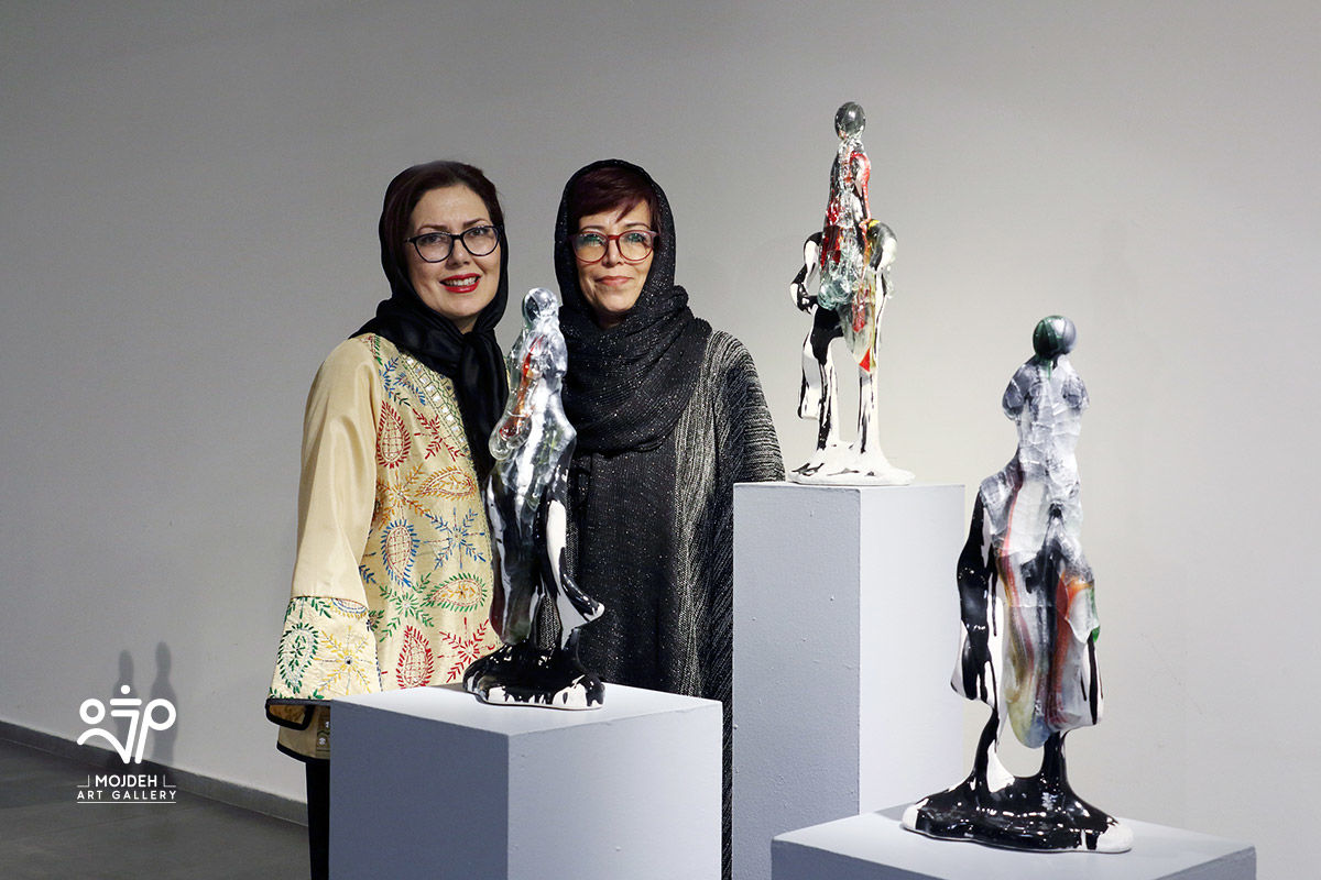 نمایشگاه حجم های فاطمه اسدی زهرایی با عنوان تبلور خاک / Fatemeh Asadi Zahraei’s Sculpture Exhibition Titled Crystallization of The Soil