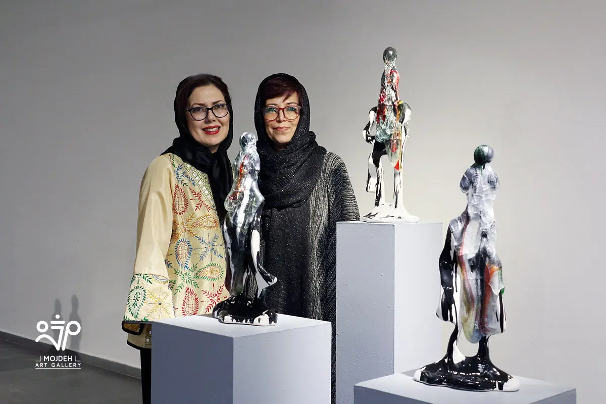 نمایشگاه حجم های فاطمه اسدی زهرایی با عنوان تبلور خاک / Fatemeh Asadi Zahraei’s Sculpture Exhibition Titled Crystallization of The Soil