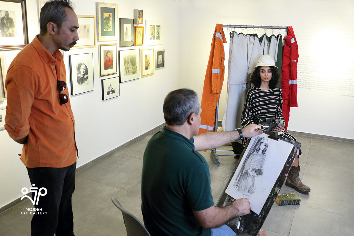 ورکشاپ طراحی عظیم مرکباتچی / Azim Morakabatchi Drawing Workshop