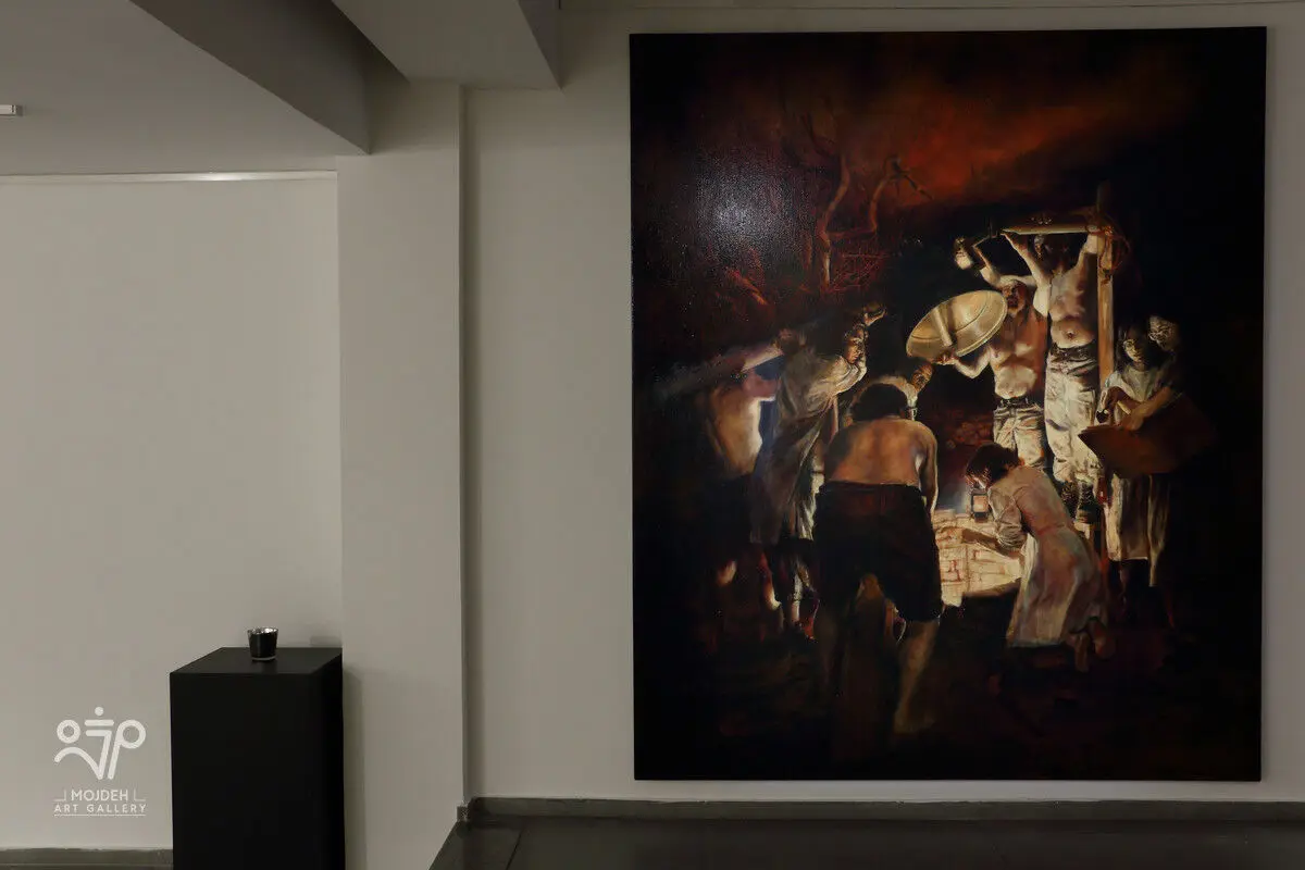 نمایشگاه آثار عظیم مرکباتچی / Azim Morakabatchi Artworks Exhibition