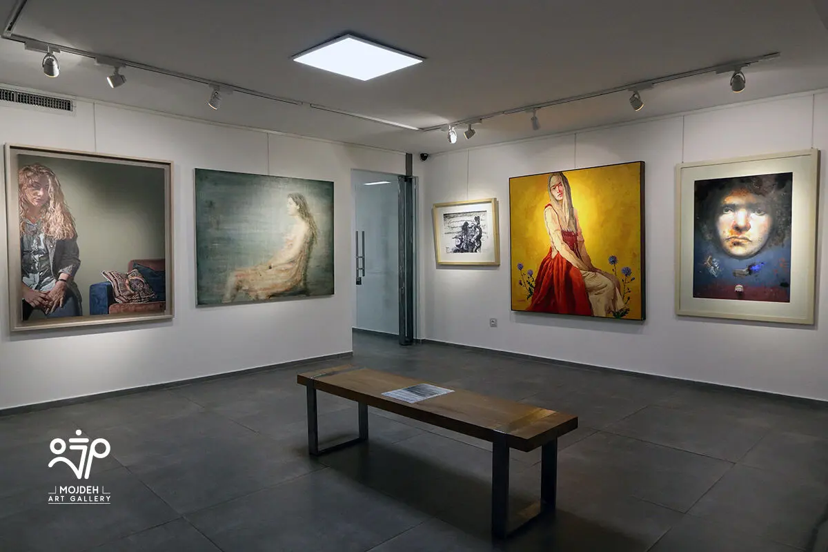 نمایشگاه گروهی نقاشی با عنوان سکوت نامحسوس  / Group Painting Exhibition Titled Intangible Silence
