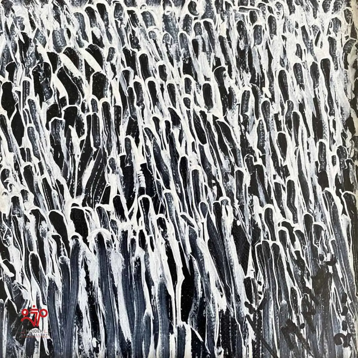 Manouchehr Niazi - 20 × 20 cm - Oil on canvas - 2000