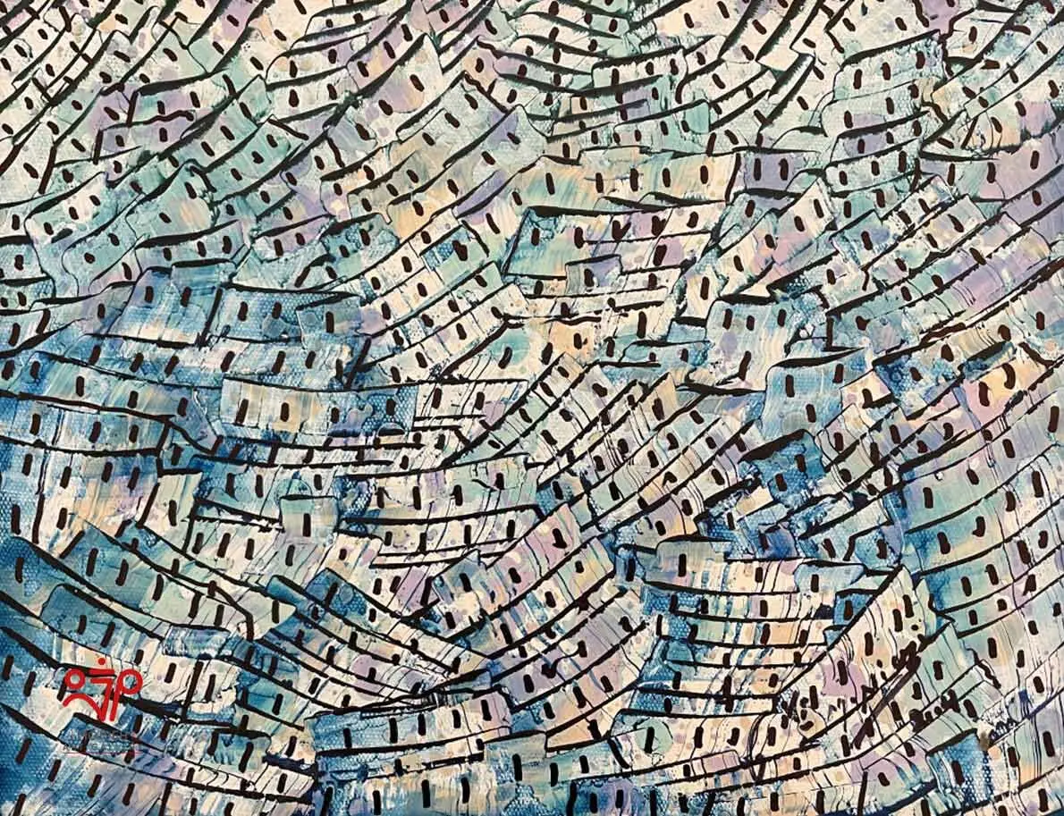Manouchehr Niazi - 30 × 40 cm - Oil on canvas - 2004