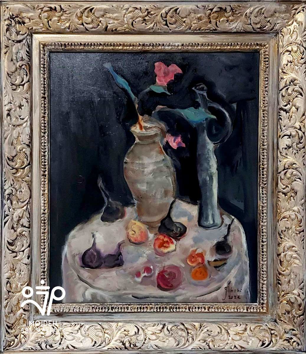 Hosseinali Zabehi - 60 × 50 cm - Oil on canvas - 2024