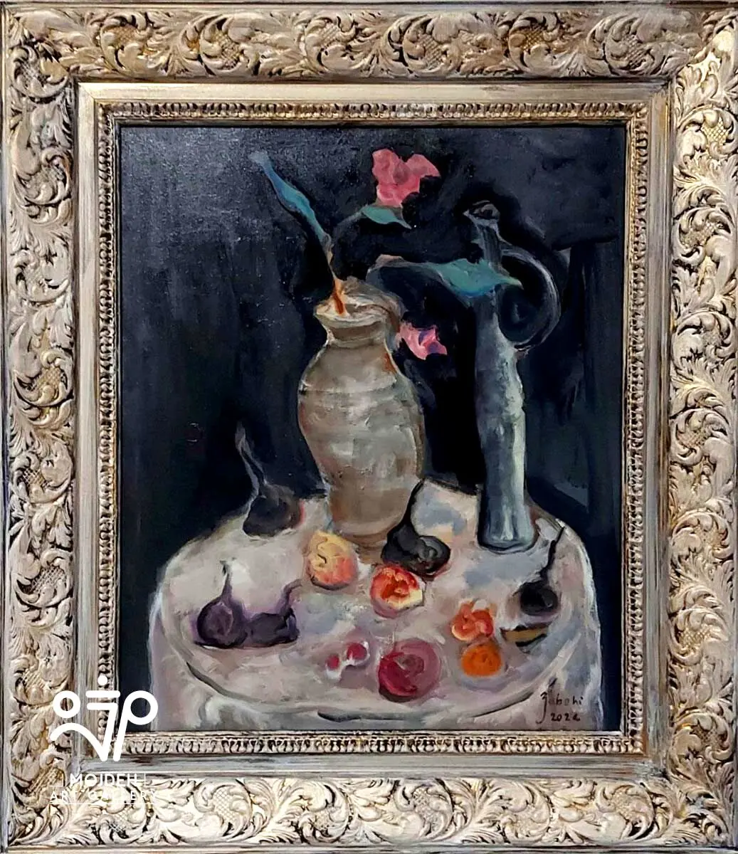 Hosseinali Zabehi - 60 × 50 cm - Oil on canvas - 2024