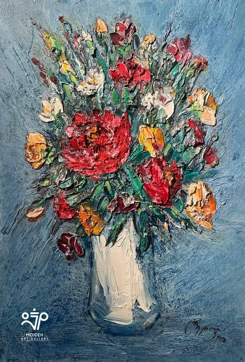 Manouchehr Niazi - 70 x 50 cm - Oil on canvas - 1994