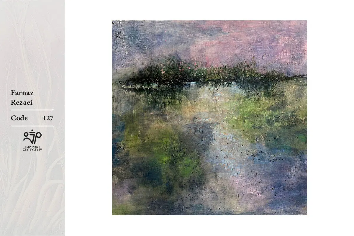 Farnaz Rezaei - 150x150 cm - Acrylic on canvas