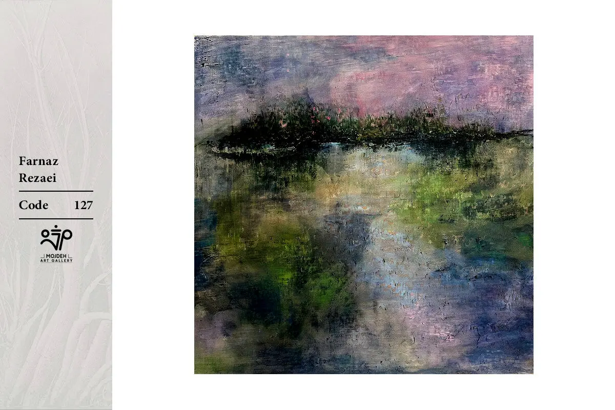 Farnaz Rezaei - 150x150 cm - Acrylic on canvas