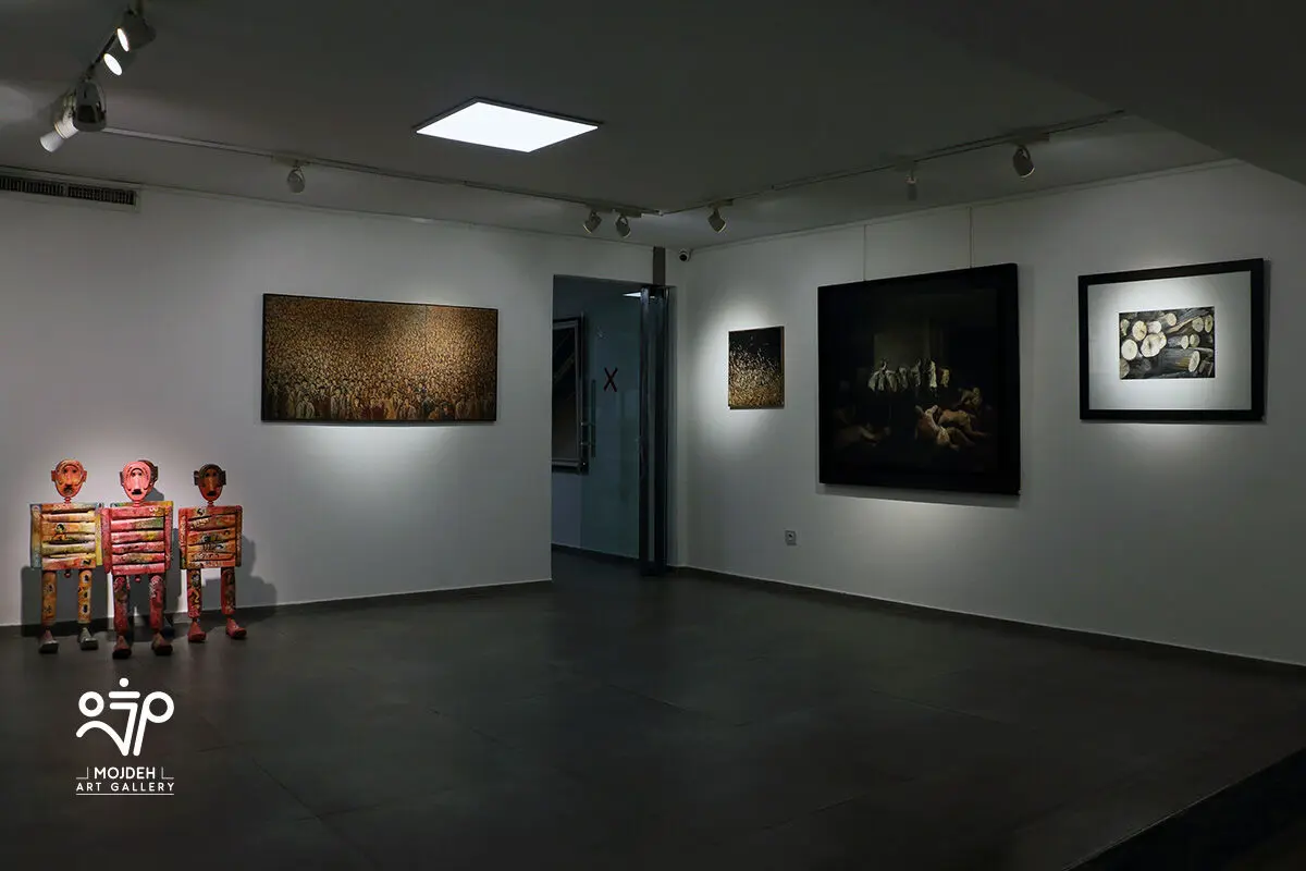 نمایشگاه گروهی با عنوان ازدحام / Group Exhibition Titled Crowding 