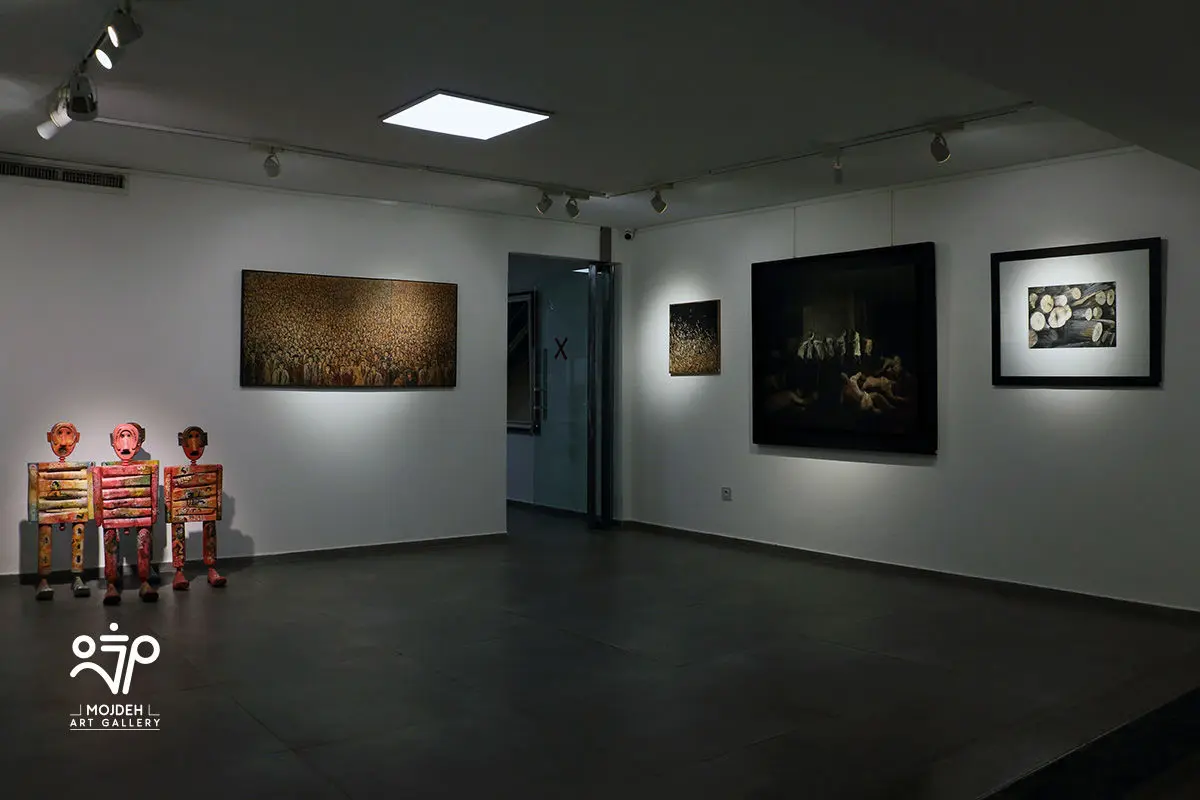 نمایشگاه گروهی با عنوان ازدحام / Group Exhibition Titled Crowding 