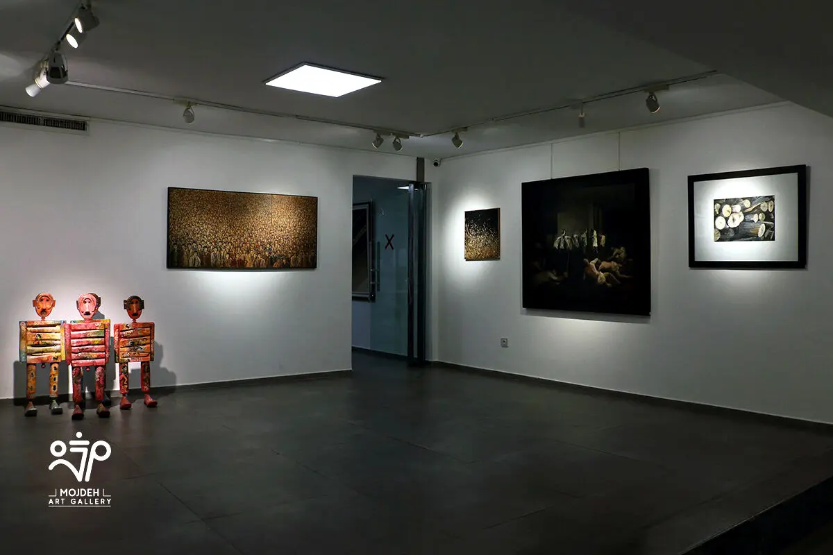 نمایشگاه گروهی با عنوان ازدحام / Group Exhibition Titled Crowding 