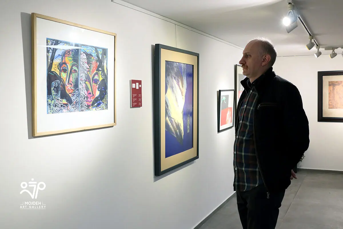 نمایشگاه نقاشی های مهدی سحابی و منوچهر صفرزاده با عنوان زمان بازیافته / Mehdi Sahabi And Manouchehr Safarzadeh Painting Exhibition Titled Time Regained