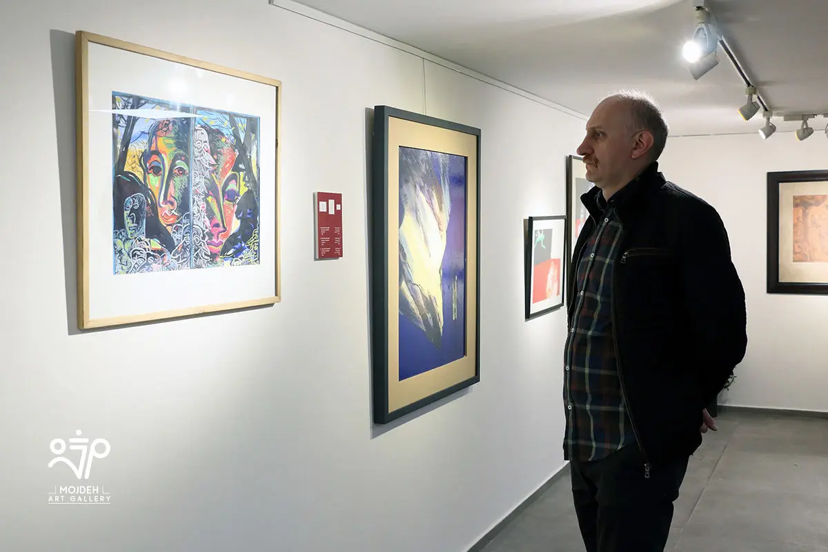 نمایشگاه نقاشی های مهدی سحابی و منوچهر صفرزاده با عنوان زمان بازیافته / Mehdi Sahabi And Manouchehr Safarzadeh Painting Exhibition Titled Time Regained