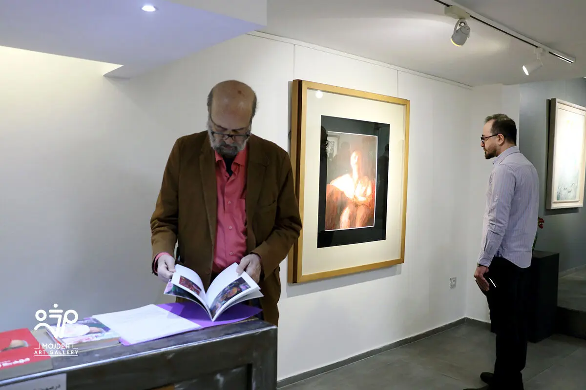 نمایشگاه نقاشی های مهدی سحابی و منوچهر صفرزاده با عنوان زمان بازیافته / Mehdi Sahabi And Manouchehr Safarzadeh Painting Exhibition Titled Time Regained