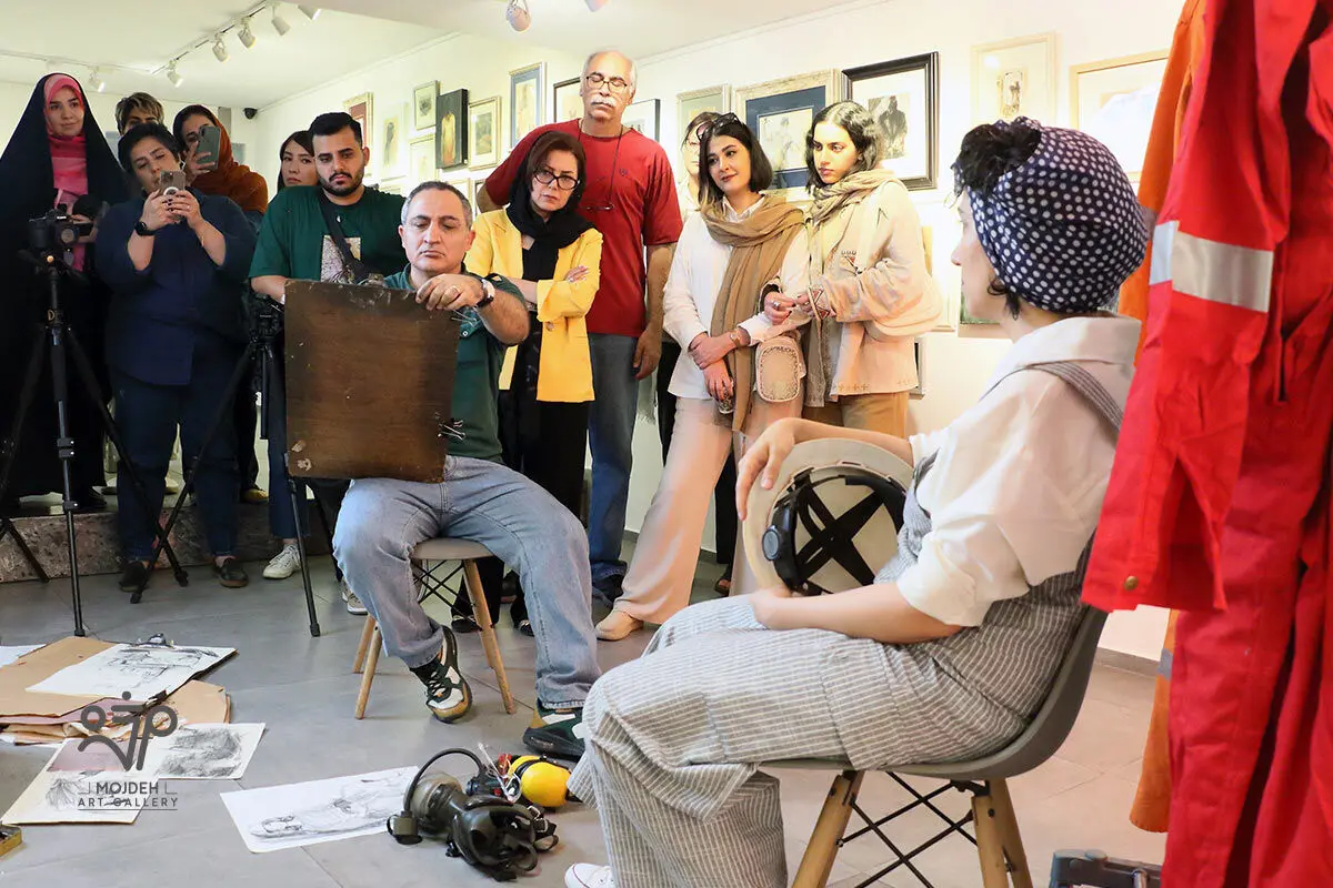 ورکشاپ طراحی عظیم مرکباتچی / Azim Morakabatchi Drawing Workshop