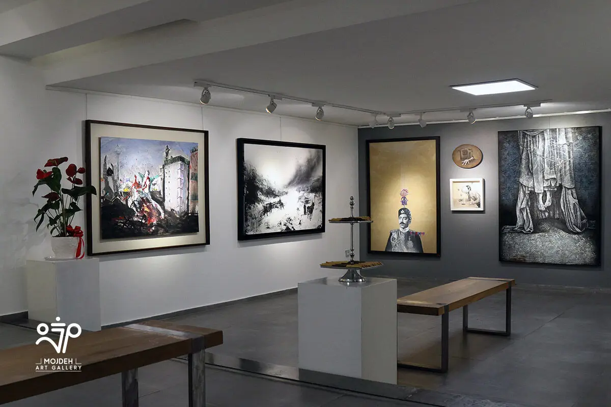 نمایشگاه گروهی نقاشی با عنوان سکوت نامحسوس  / Group Painting Exhibition Titled Intangible Silence