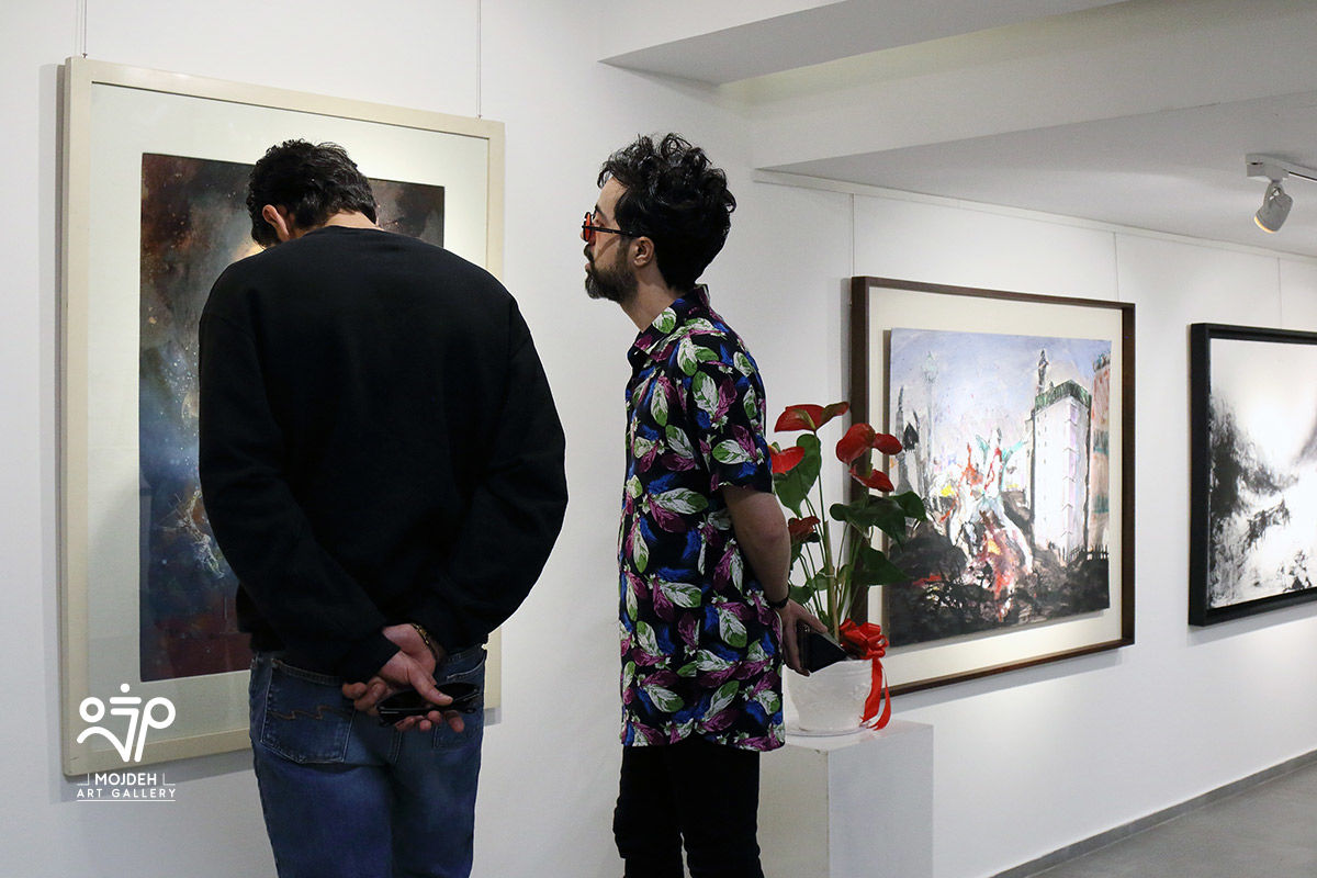 نمایشگاه گروهی نقاشی با عنوان سکوت نامحسوس  / Group Painting Exhibition Titled Intangible Silence