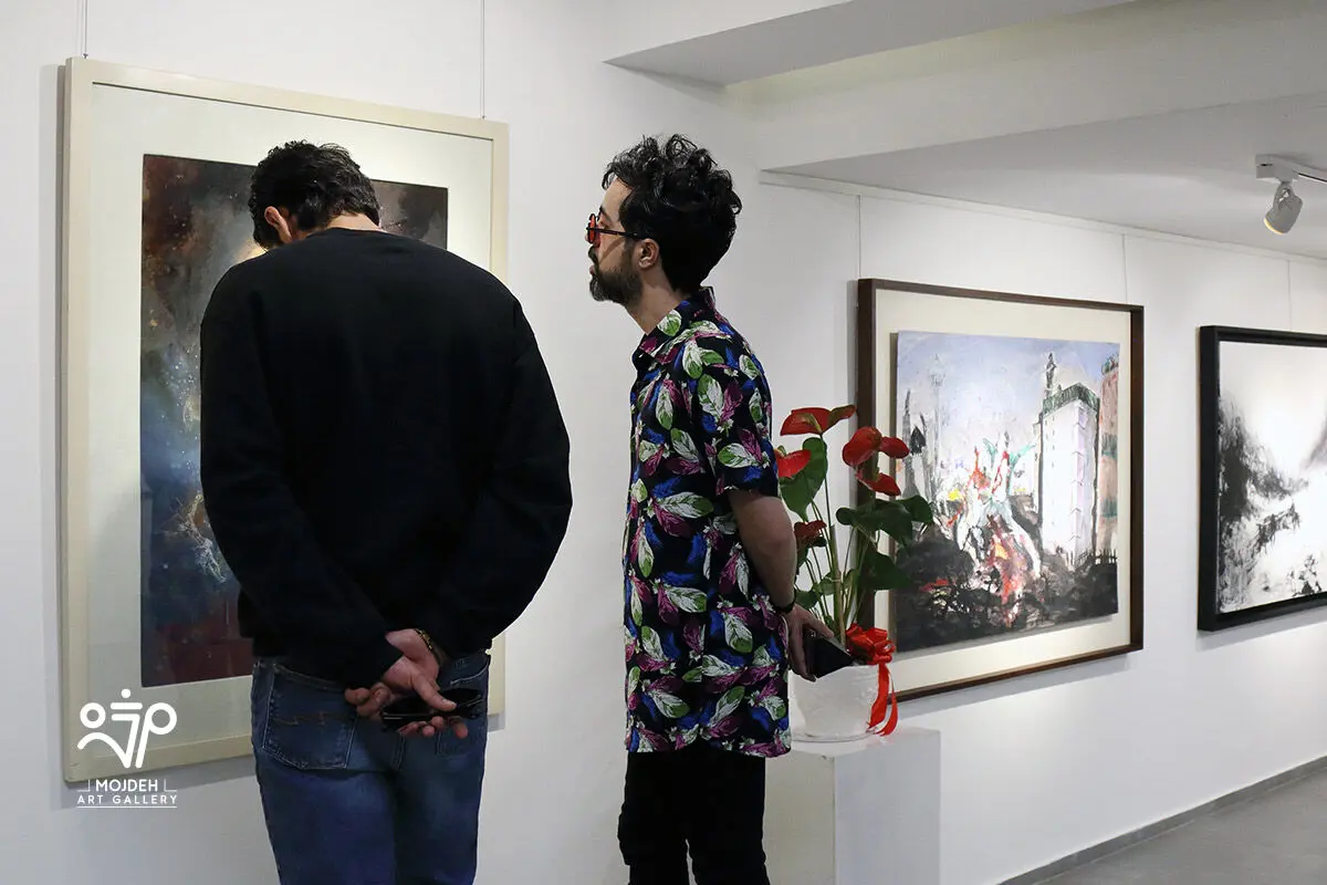 نمایشگاه گروهی نقاشی با عنوان سکوت نامحسوس  / Group Painting Exhibition Titled Intangible Silence