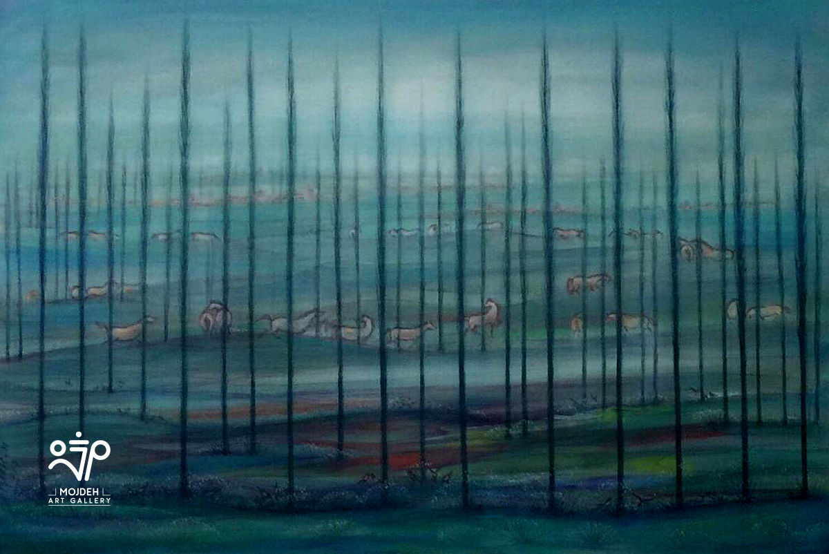 Hossein Mahjoubi - 80 × 120 cm - Oil on canvas