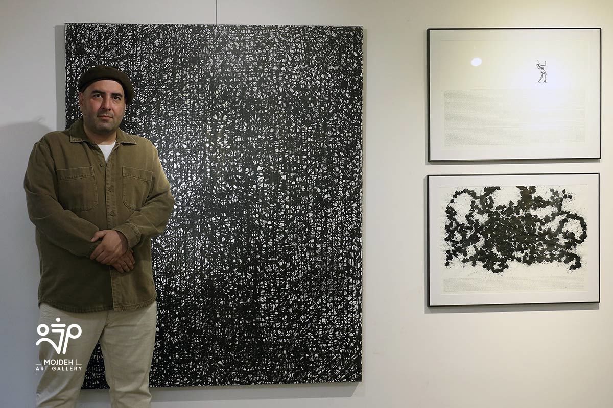 رامین شهوق هنرمند نمایشگاه گروهی ازدحام / Ramin Shahvagh 