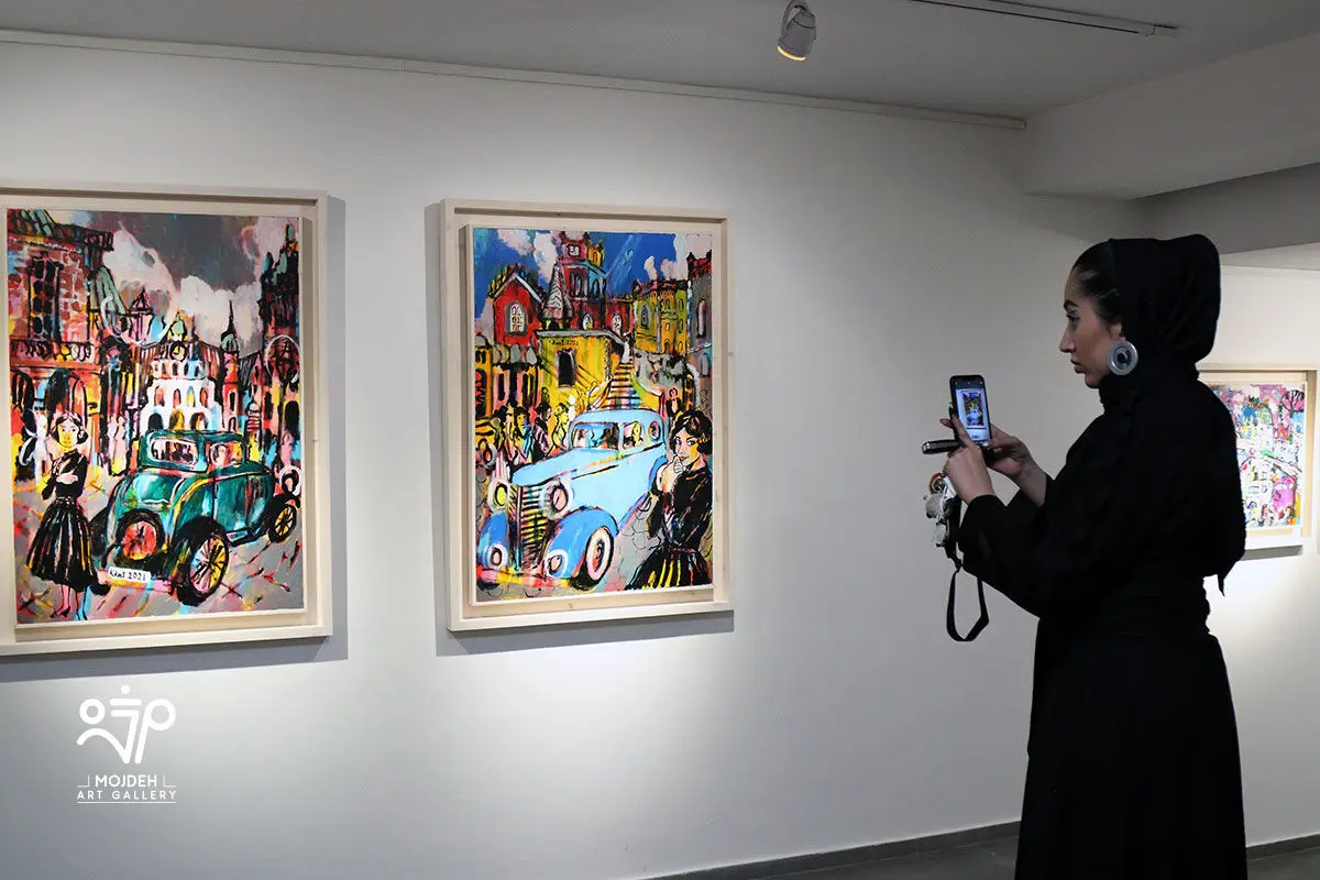 نمایشگاه نقاشی‌های کامبیز خدابنده / Kambiz Khodabandeh Painting Exhibition
