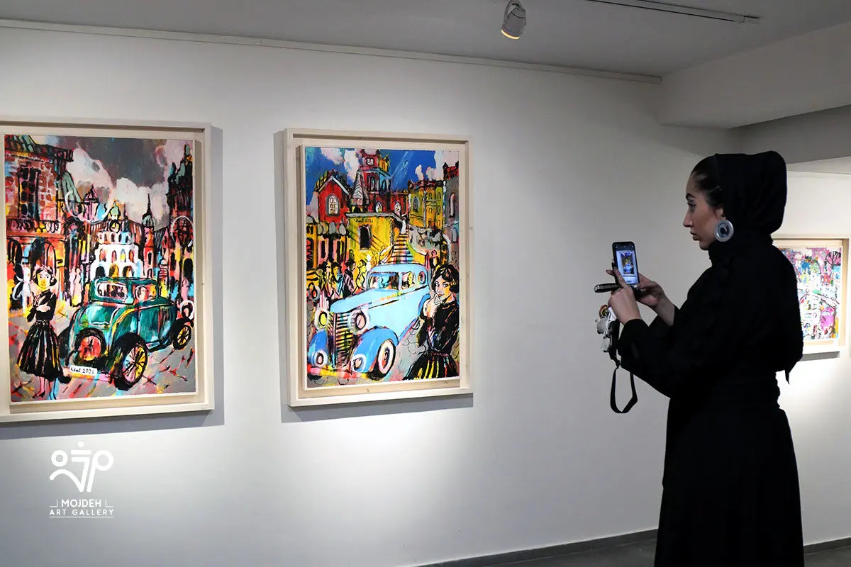 نمایشگاه نقاشی‌های کامبیز خدابنده / Kambiz Khodabandeh Painting Exhibition