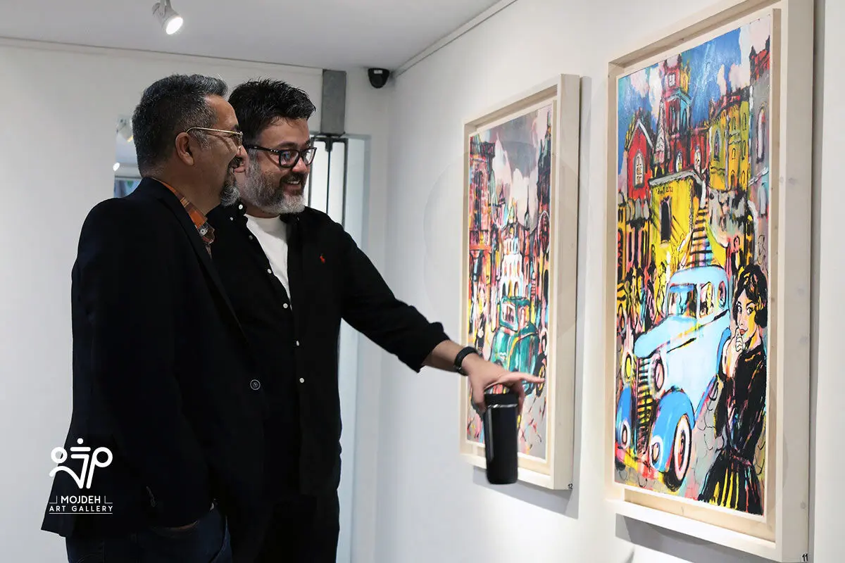 نمایشگاه نقاشی‌های کامبیز خدابنده / Kambiz Khodabandeh Painting Exhibition