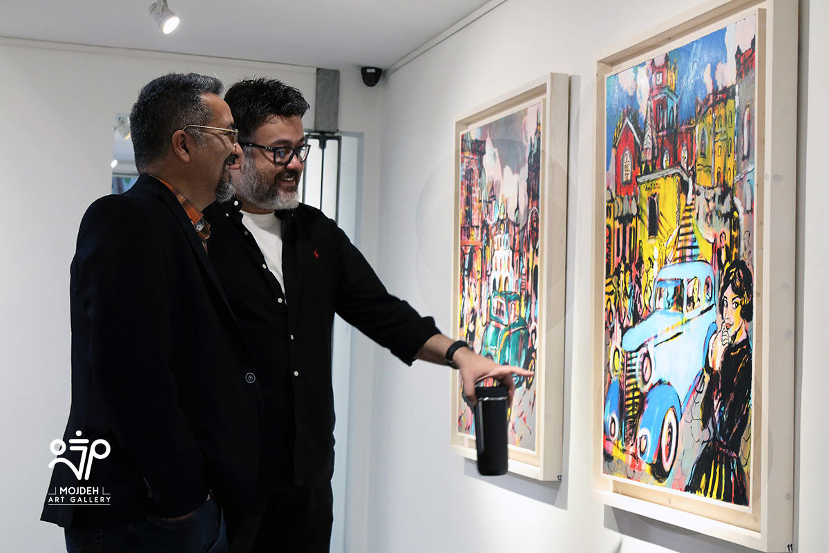 نمایشگاه نقاشی‌های کامبیز خدابنده / Kambiz Khodabandeh Painting Exhibition