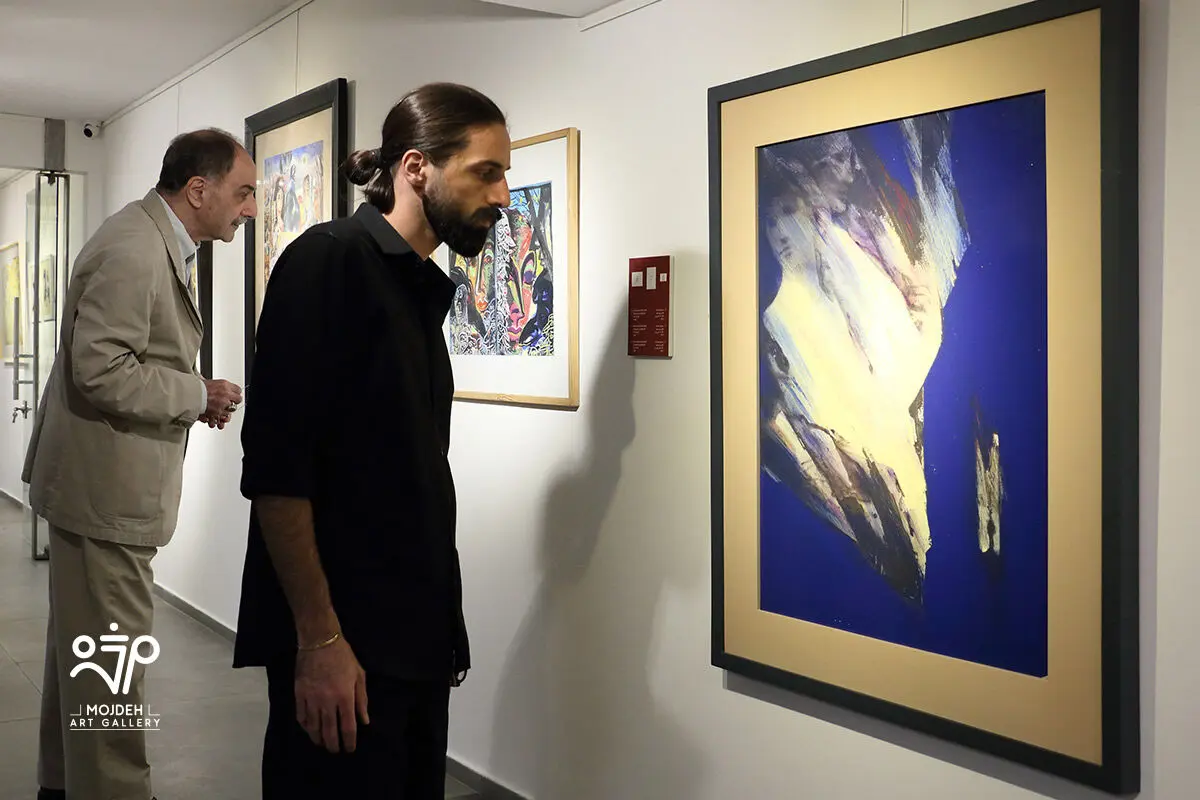 نمایشگاه نقاشی های مهدی سحابی و منوچهر صفرزاده با عنوان زمان بازیافته / Mehdi Sahabi And Manouchehr Safarzadeh Painting Exhibition Titled Time Regained