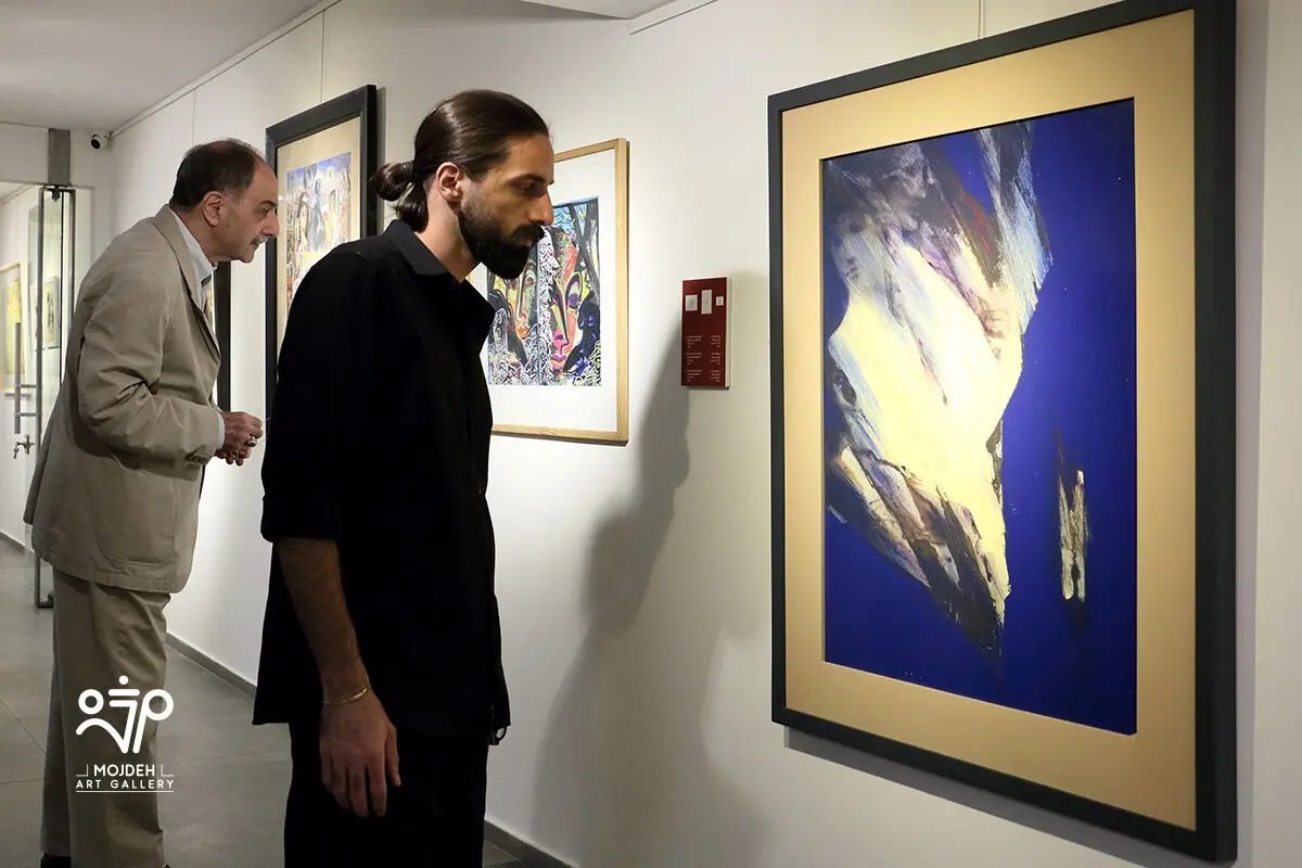 نمایشگاه نقاشی های مهدی سحابی و منوچهر صفرزاده با عنوان زمان بازیافته / Mehdi Sahabi And Manouchehr Safarzadeh Painting Exhibition Titled Time Regained