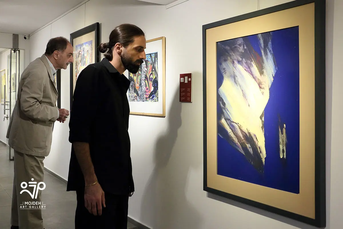 نمایشگاه نقاشی های مهدی سحابی و منوچهر صفرزاده با عنوان زمان بازیافته / Mehdi Sahabi And Manouchehr Safarzadeh Painting Exhibition Titled Time Regained