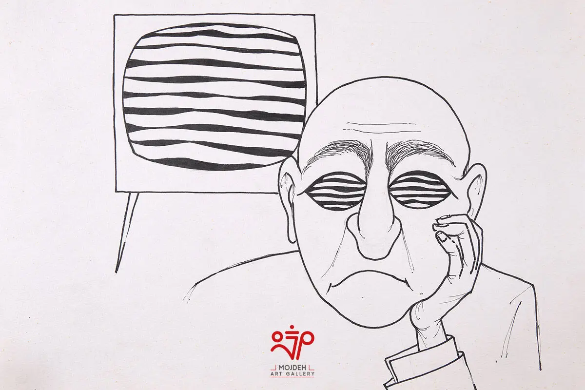 Distortion of Society in the Retina of the Viewer...