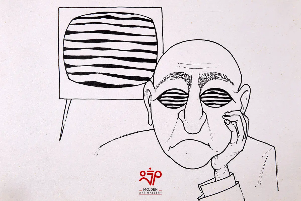 Distortion of Society in the Retina of the Viewer...