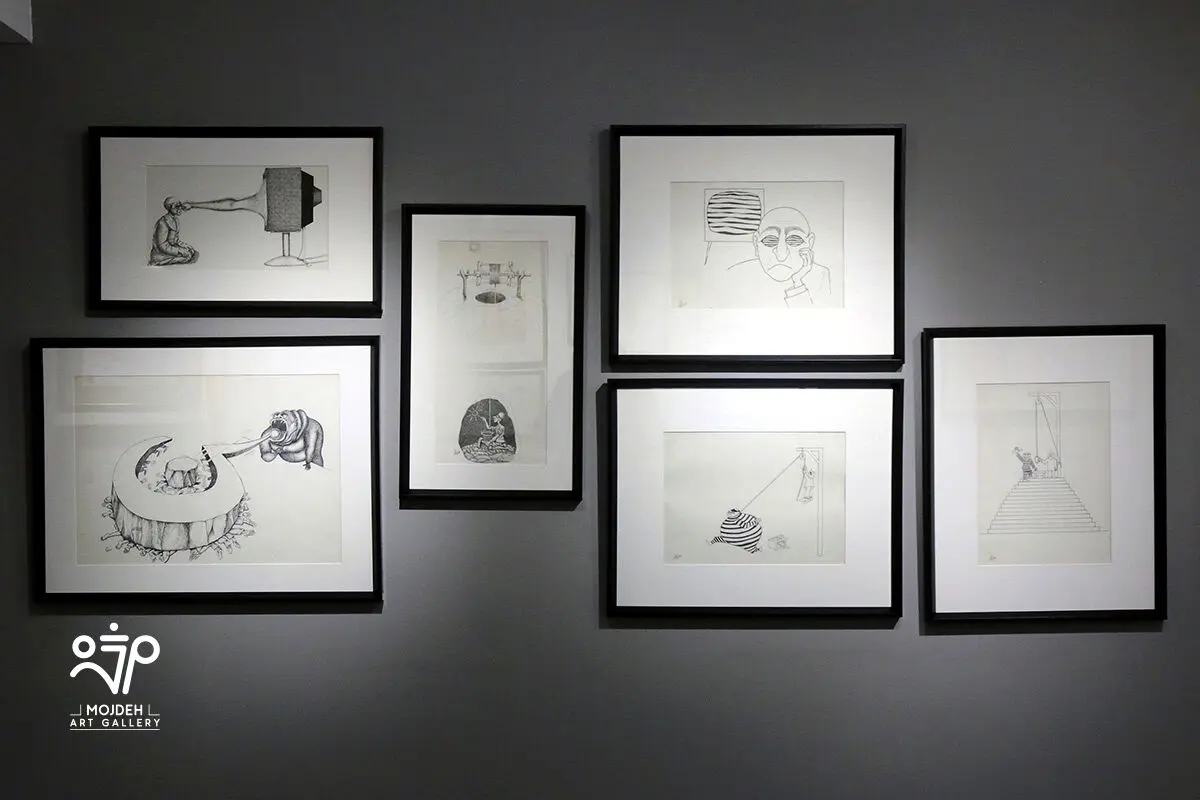 نمایشگاه مروری بر آثار بهمن رضائی / Bahman Rezaei A Retrospective Exhibition