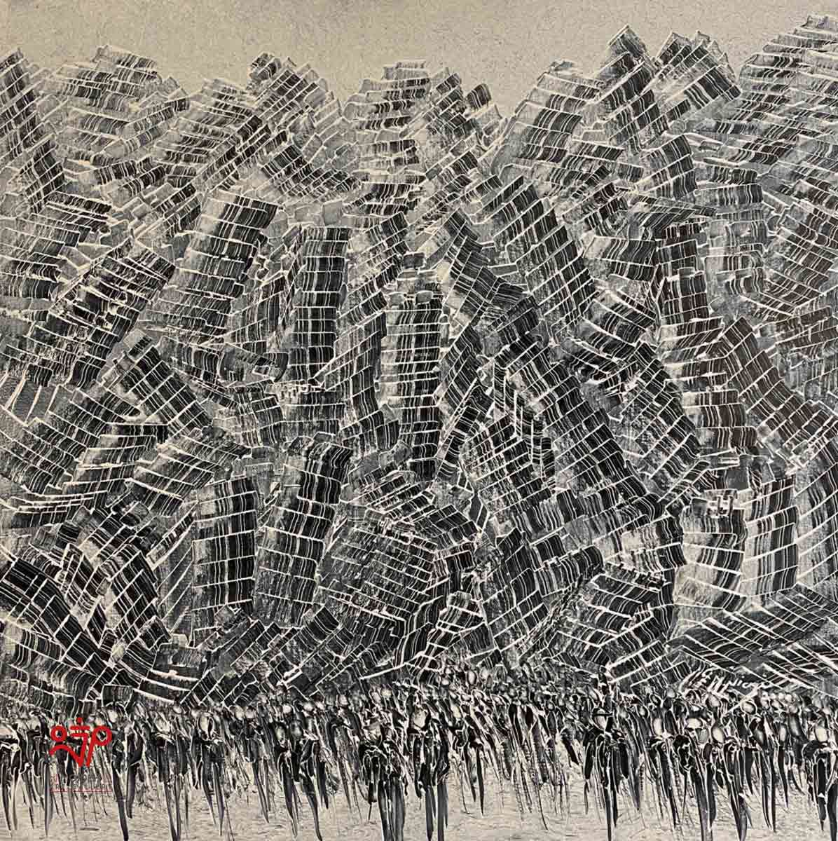 Manouchehr Niazi - 100 × 100 cm - Oil on canvas - 2000