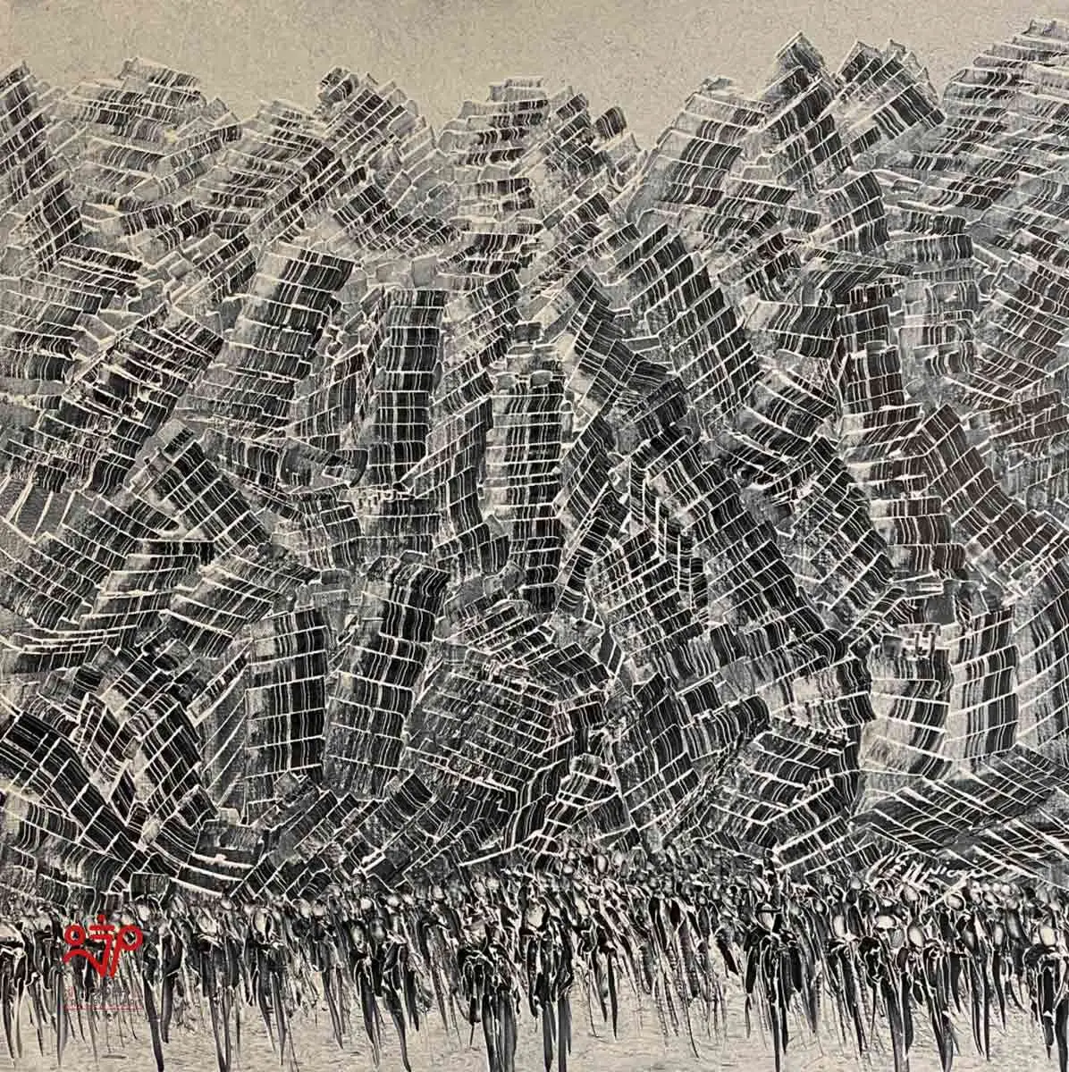 Manouchehr Niazi - 100 × 100 cm - Oil on canvas - 2000