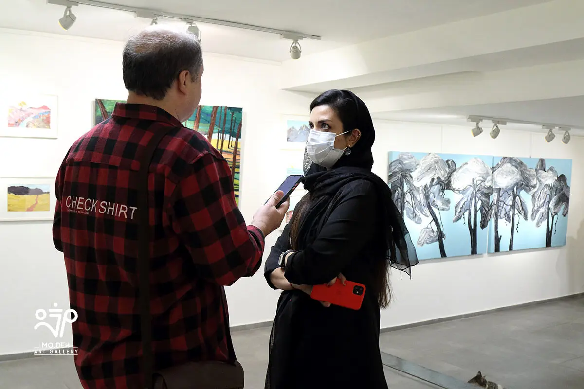 نمایشگاه نقاشی‌های الهام عظیمی /  Elham Azimi’s Painting Exhibition